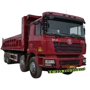 Shacman Heavy Duty Truck Delong F3000 Ultra 375hp 8X4 Dump Truck Euro 4 Front 4 Rear 8 Weichai Used Dump Truck