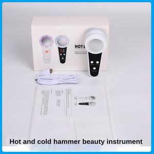 Instrumento de Belleza Frío y Caliente, Instrumento de Masaje Facial, Luz de Color, Rejuvenecimiento de la Piel, Reduce los Poros, Anti-hinchazón, Portátil - Product Image 6