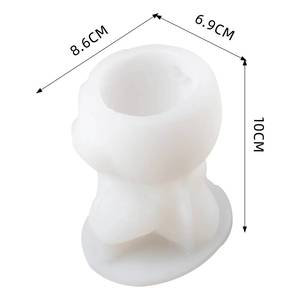 Molde de silicona para hacer velas de la serie navideña DIY - Product Image 6