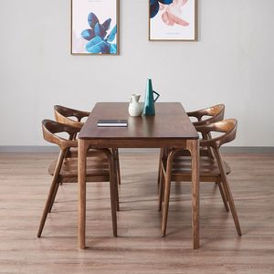 Sedia <span class=keywords><strong>da</strong></span> <span class=keywords><strong>Pranzo</strong></span> Windsor Moderna e Minimalista in Legno Massello di Noce con Schienale, Poltroncina Tradizionale in Legno per Cucina, Hotel e <span class=keywords><strong>Sala</strong></span> <span class=keywords><strong>da</strong></span> <span class=keywords><strong>Pranzo</strong></span> - Product Image 1