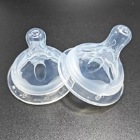 Tetina de Silicona Líquida Anti-Asfixia para Bebé, Modelo 005 de SanSong, Libre de BPA, con Logotipo Personalizado y Suministro al por Mayor