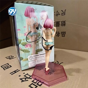 ฟิกเกอร์โมโมะ ชุดว่ายน้ำสีฟ้าอ่อน จากซีรีส์สาวสวย <span class=keywords><strong>To</strong></span> <span class=keywords><strong>Love</strong></span> <span class=keywords><strong>Ru</strong></span> ท่าทางยืน ของสะสมอนิเมะ งานปั้นพลาสติก - Product Image 4