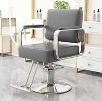 Chaise de salon de coiffure moderne, robuste, hydraulique, confortable, en cuir PU, mobilier de coiffure pour salon