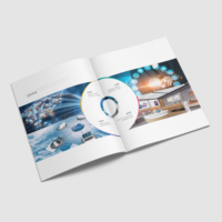 Brochure d'entreprise A4/A5 personnalisée, impression par transfert couleur sur papier fantaisie, couverture rigide, reliure parfaite, fabriquée en Chine