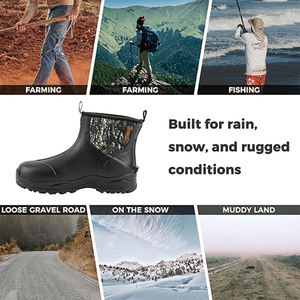 Bottes de pluie unisexes TOPIND en néoprène imperméable, portables, durables et sécuritaires pour la pêche et la <span class=keywords><strong>chasse</strong></span> - Product Image 6