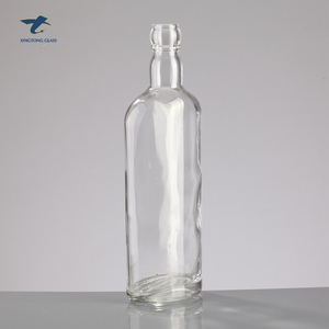 Conception Unique <span class=keywords><strong>Moins</strong></span> <span class=keywords><strong>Cher</strong></span> Bonne Couleur <span class=keywords><strong>Whisky</strong></span> 750Ml Bouteille En Verre Avec Logo Personnalisé - Product Image 4