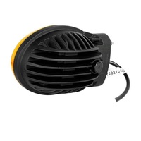 Vente directe usine : Nouvelle lampe LED de camion, feu de position latéral, éclairage de voiture, lampe LED ronde ambre 24V pour camion, remorque R6 R7 R10