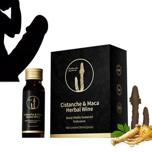 Vino Herbal de Cistanche y Maca Puro, Suplemento Líquido Natural para Aumentar la Vitalidad, Licor Tónico de Alta Gama para una Resistencia Sostenida - Product Image 1