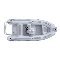 Perahu Karet Hedia High Speed Rib 480 Rigid Hull Hypalon PVC dengan Mesin Luar