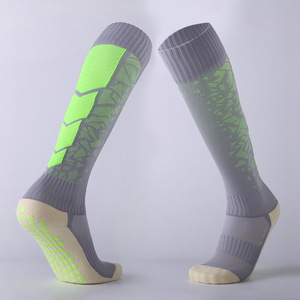 Calcetines deportivos antideslizantes de media pantorrilla para fútbol, calcetín Atlético transpirable - Product Image 1
