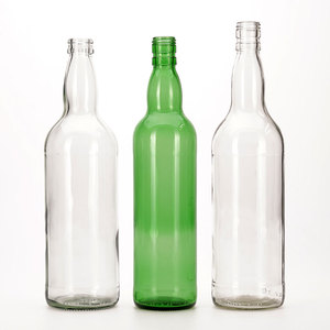 زجاجة ويسكي مخزنة من فيستا من من الزجاج الصوان الزمردي الأخضر مع غطاء لولبي من Guala - Product Image 3