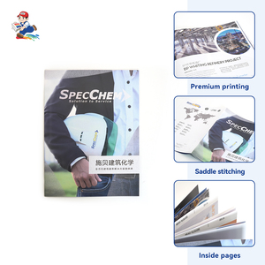Factory Direct Paperback Coloring <strong>Book</strong> Saddle Stitch Spot UV Coating Custom Logo Digital Printing Brand Promotion <strong>Book</strong> Printing - Product Image 5