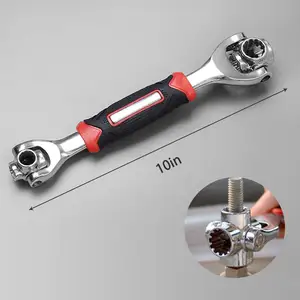 1 in 1 soket ile çalışır Spline cıvataları 8-19mm Torx kare hasarlı cıvata ölçüsü standart metrik Multi çok amaçlı evrensel anahtarı