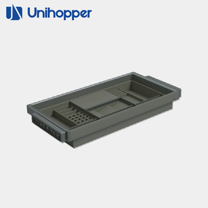 Cosmetics Storage Drawer Pull Out <b>Basket</b> Makeup Organizer With Dividers For Closet <b>Wardrobe</b> Cabinet - Product Image 3