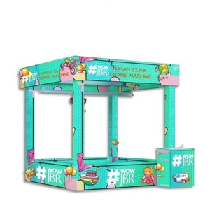 Máquina de grúa de garras de gran tamaño para centros comerciales, con operador humano, para capturar muñecos, aperitivos y regalos, máquina de juego - Product Image 2