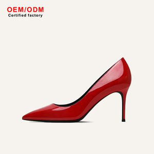 Biểu Tượng Tùy Chỉnh Của Phụ Nữ Thiết Kế Slip-On Cao Gót Văn Phòng Giày Hợp Thời Trang Thoải Mái 8Cm Mỏng Gót Cao Cấp Phụ Nữ Chỉ Gót - Product Image 1