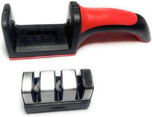 Afilador de Cuchillos de Lujo en Oferta, Piedra de Afilar para Cocina con Mango de Goma Antideslizante - Product Image 3