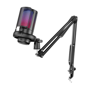 Casque de jeu professionnel RVB Nubwo G06 <span class=keywords><strong>avec</strong></span> support de <span class=keywords><strong>bras</strong></span> de flèche de microphone compatible <span class=keywords><strong>avec</strong></span> les micros et les mikrofons - Product Image 4