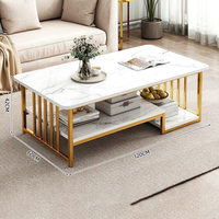 Table basse de salon 2026 Nouvelle collection – Table simple et moderne pour petite maison, idéale pour maison de location