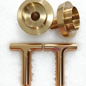 قطع نحاسية غير قياسية مصنعة بتقنية الخراطة CNC المخصصة، مقعد صمام من نحاس البريليوم - Product Image 2