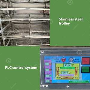 Ahumador Eléctrico Comercial e Industrial para Pescado, Carne y Salchichas, Horno de Ahumado en Frío y Máquina de Secado - Product Image 4