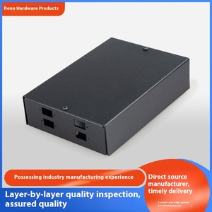 Kotak distribusi cangkang kabinet peralatan tidak standar mesin CNC bagian logam lembaran gulung dingin baja tahan karat kustom - Product Image 2