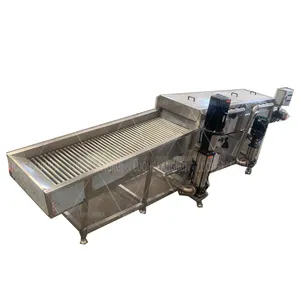 Máquina de procesamiento de corte de caldera de cocina al vapor de maíz pegajoso de alta calidad, línea de limpieza de maíz dulce