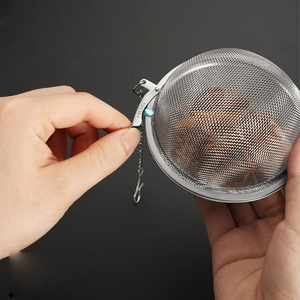 Bola de Acero Inoxidable 304 para Especias, Filtro de Malla, Diseño Moderno y Sencillo, Multifuncional, para Preparar Té, Sopa, Guisos y Hot Pot - Product Image 3