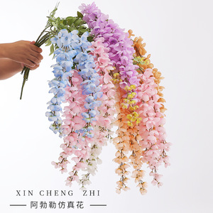 ต้นไม้ดอกซินเฉิงจื้อ โกลเด้นชัวร์ทรี ดอกไม้ประดิษฐ์ ทำจากพลาสติกและผ้าไหม คุณภาพสูง เหมาะสำหรับตกแต่งงานแต่งงาน ตกแต่งบ้าน และใช้เป็นพร็อพภายในอาคาร - Product Image 4