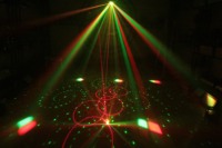 Lumières de scène miniatures à LED DMX Butterfly, effet de lumière laser RGBW 3 en 1 pour club, discothèque, bar