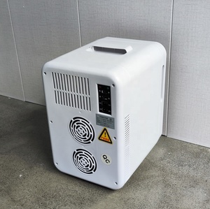 20L 투명 도어 LED 화면 온도 조절 가능 휴대용 미니 냉장고 쿨러 박스 (자동차 캠핑 가정용) - Product Image 3