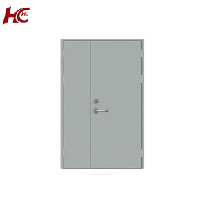 Puerta ignífuga moderna personalizada, puertas de <span class=keywords><strong>escape</strong></span> de emergencia resistentes al fuego de acero, puertas con clasificación contra incendios de 30/<span class=keywords><strong>60</strong></span>/90/120 minutos con ventanas - Product Image 1