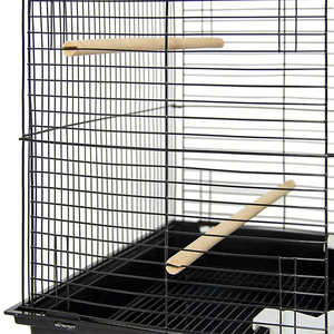 Groothandel 24 "Kleine Vogelkooi Voor Kleine Parkieten Open Top Dierenhuis Met Metalen Houtijzer Materialen Fabriek Prijs - Product Image 4