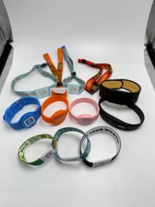 Toptan özel tasarım RFID/NFC elastik kumaş bileklik moda NFC bileklik olaylar özelleştirilebilir promosyon bilekliği - Product Image 6