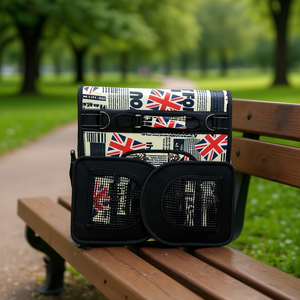 MNJ Dog Bag Large Size With Union Jack Print Pet Carrier Accessory - Product Image 2