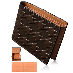 Cartera de Cuero Repujado Rakuten Chidori, Billetera Bifold con Múltiples Ranuras para Tarjetas, Cuero Genuino, para Hombre, Azul Marino, 6 Pulgadas, Anti-Fraude, Portátil - Product Image 2