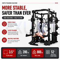 Équipement d'entraînement complet multifonctionnel Smith Gantry, équipement de fitness, machine d'entraînement pour squats et développés couchés pour salle de sport