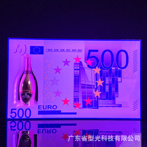 Support à vin lumineux personnalisé en forme de rectangle, éclairé par LED, pour bar, KTV, accessoire de fête - Product Image 4