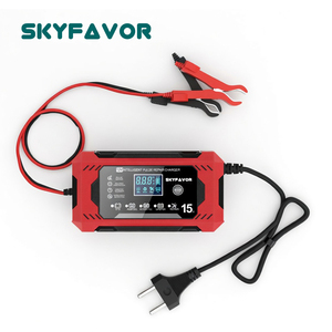 <span class=keywords><strong>Chargeur</strong></span> de batterie automatique pour moto et <span class=keywords><strong>voiture</strong></span> 12V 15A intelligent et rapide pour batteries 12 volts Lifepo4 AGM GEL EFB au plomb-acide - Product Image 5