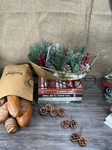 Décorations de Noël de luxe en métal pour jardin : Bonhomme de neige, renne et traîneau – Arrangements saisonniers extérieurs - Product Image 3