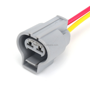 Konektor Kipas Elektronik Otomotif 2 Pin Female dengan Terminal Tembaga dan Casing Nilon, Adaptor Kabel Otomatis - Product Image 2