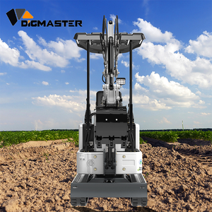 Pilot Control 1 Ton Mini Excavator with EPA Engine B&amp;S Gas Engine Hydraulic Pump &amp; Crawler Excavator <strong>Track</strong> <strong>Digger</strong> &amp; Thumb - Product Image 2