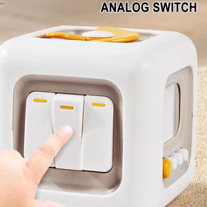 Baby Busy Box Cube Toys Montessori Tablero de actividad <span class=keywords><strong>sensorial</strong></span> Juguete de iluminación <span class=keywords><strong>Cubo</strong></span> ocupado para niños - Product Image 4