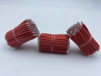 Fil en caoutchouc silicone flexible 16AWG haute température avec extrémités étamées pour unités de batteries électroniques