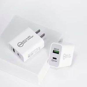 EU US <b>PLUG</b> 20W Quick Phone Charger Best QC 3.0 Universal Usb + <b>Type</b> <b>C</b> Wall Charger <b>Adapter</b> - Product Image 3