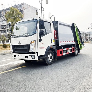 รถบรรทุกอัดขยะ SINOTRUK HOWO 4X2 4-6CBM คุณภาพเยี่ยม สำหรับงานสุขาภิบาลสาธารณะและการทำความสะอาดในเมือง - Product Image 6