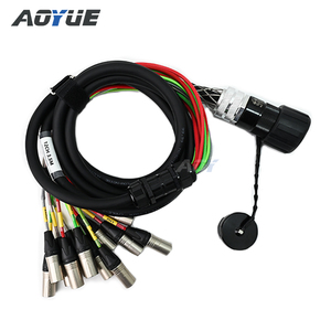 สายเคเบิลแบบ Snake 12CH 3.5M-12MXLR-VFS 12 ช่องสัญญาณพรีเมียม สำหรับเชื่อมต่อไมโครโฟน XLR ยี่ห้อ Neutrik สำหรับกล่อง Stage Box - Product Image 1