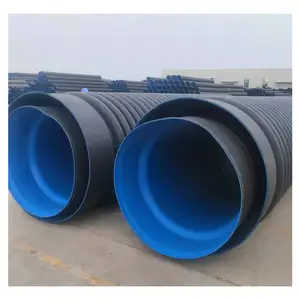 hdpe perforated corrugated drainage pipe 12 inch plastic culvert pipe