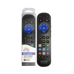 CRC2204V Điều Khiển Từ Xa Thông Dụng Cho TV <span class=keywords><strong>Roku</strong></span> Phù Hợp Với Mọi Thương Hiệu Hoạt Động Với Hầu Hết Các Thiết Bị <span class=keywords><strong>Roku</strong></span> Bao Gồm Nút Tắt - Product Image 1