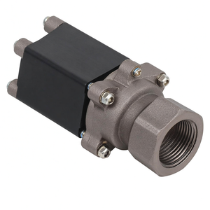 Válvula Solenoide de Agua COVNA DN40 de 1.5 Pulgadas, 2 Vías, 24 VCC, Normalmente Cerrada, de Latón, de Baja Presión, para Aire - Product Image 6